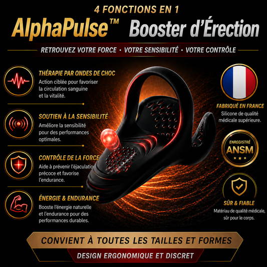AlphaPulse™ Booster d’Érection