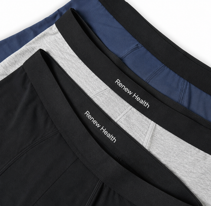 RenewShield - Boxers de protection pour homme avec sécurité toute la journée